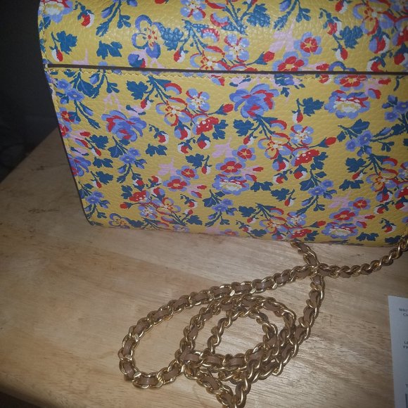 NWT Tory Burch Britten Chain Wallet